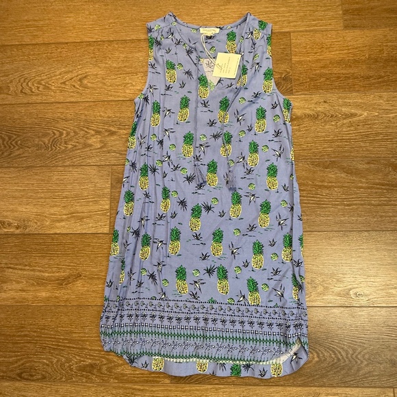 BeachLunchLounge Women's Pineapple Dress, NWT, Size Small, Lightweight, Summer - Picture 2 of 11